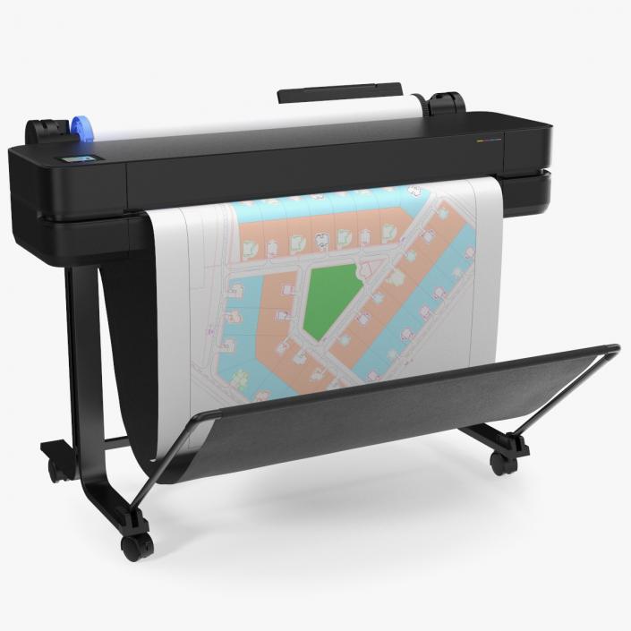 Wireless Plotter Printer Open 3D model