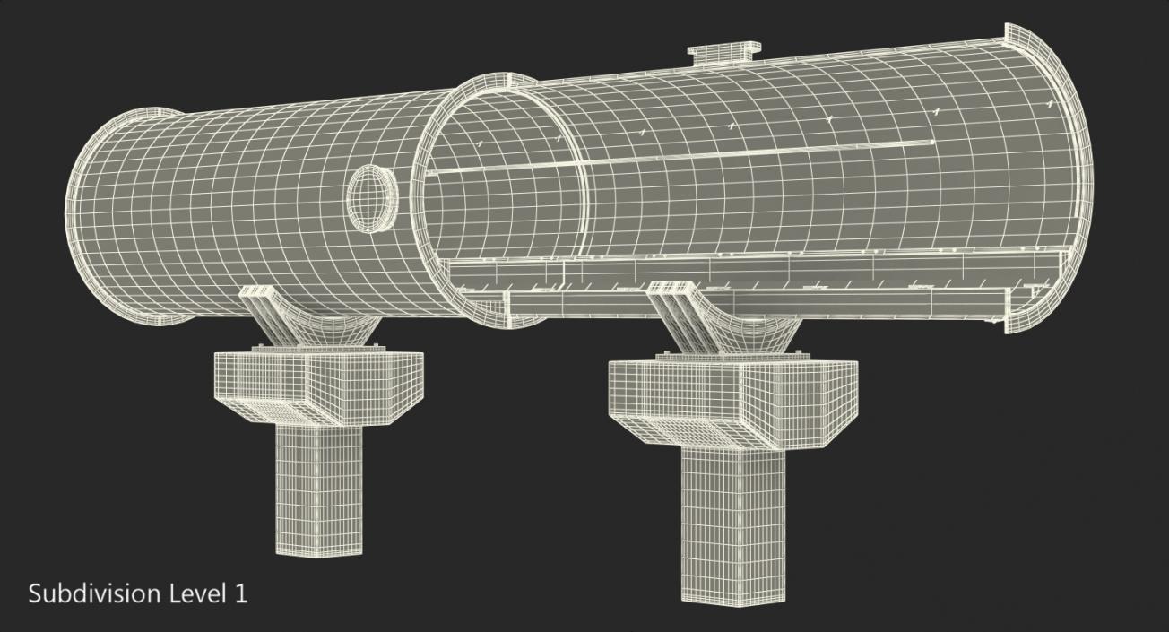 Hyperloop Tube 3D model