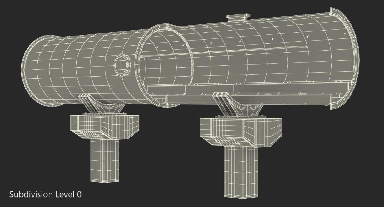 Hyperloop Tube 3D model