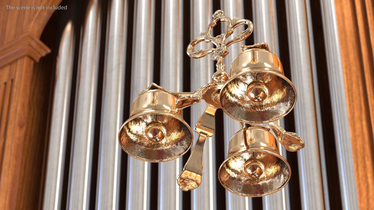 3D Cathedral Bells Collection 4 model