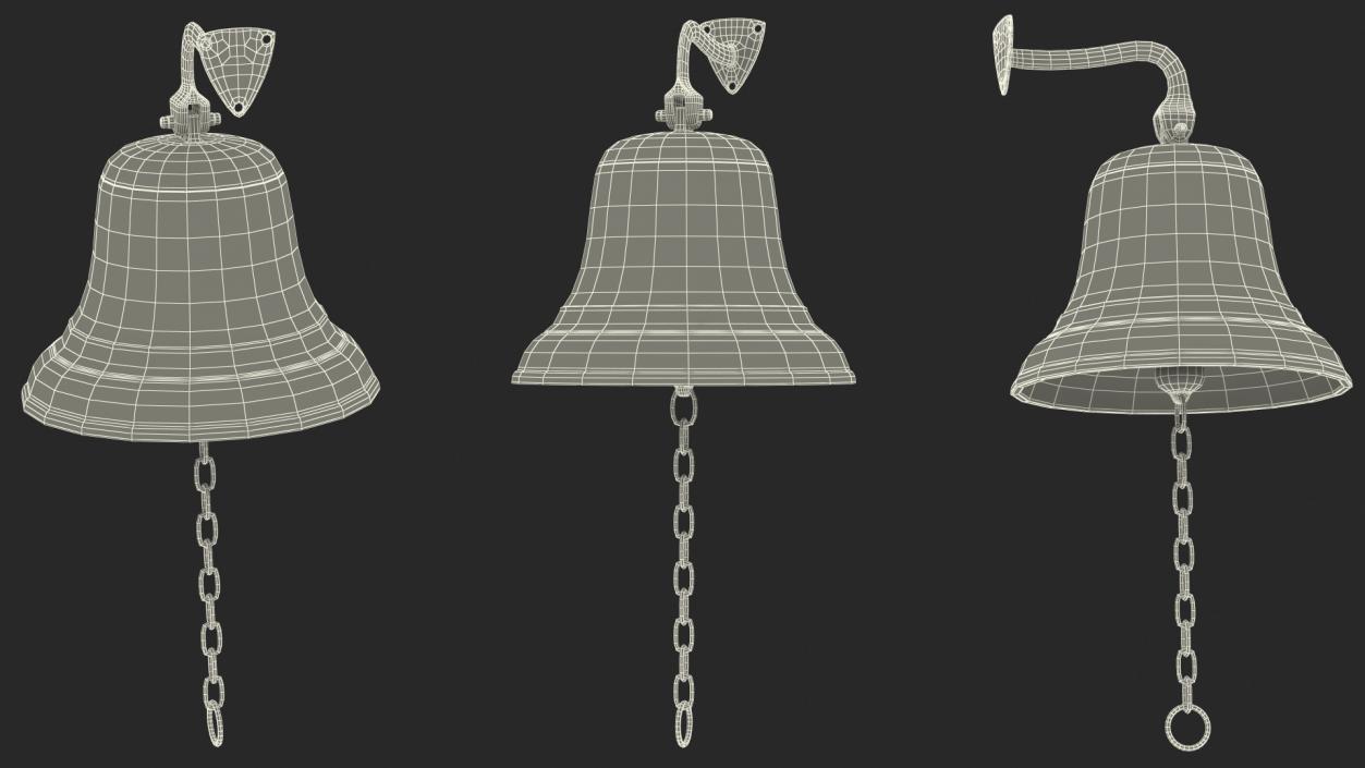 3D Cathedral Bells Collection 4 model