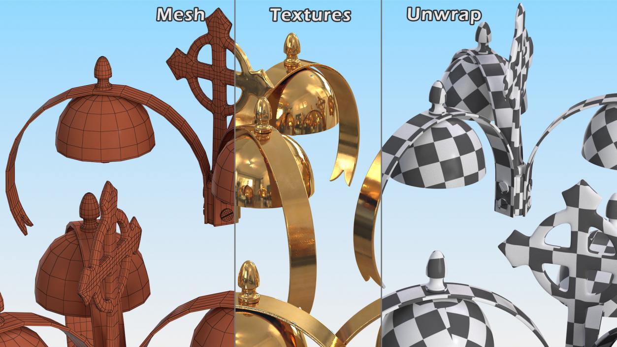 3D Cathedral Bells Collection 4 model