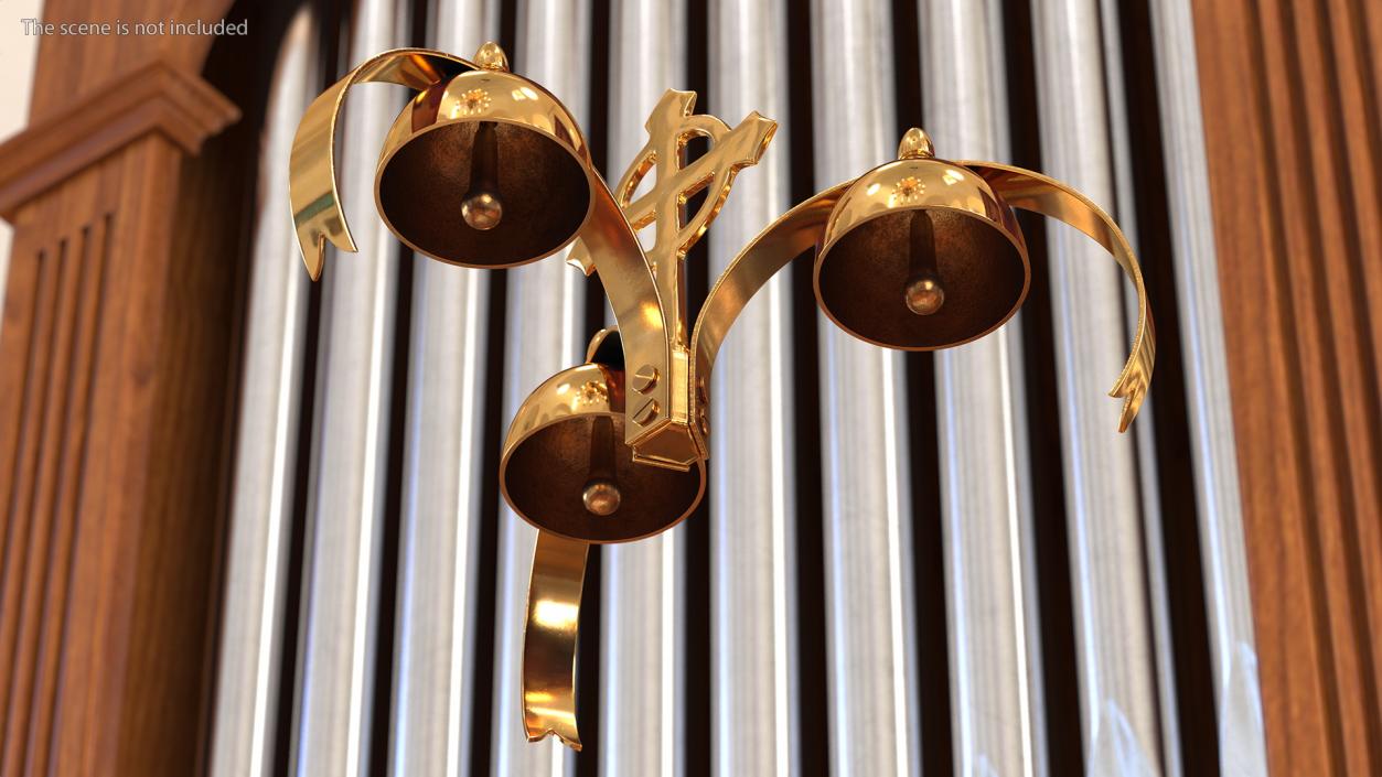 3D Cathedral Bells Collection 4 model