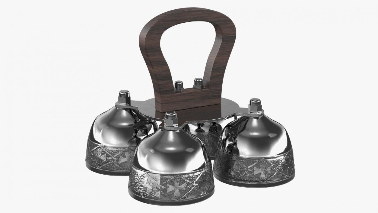 3D Cathedral Bells Collection 4 model