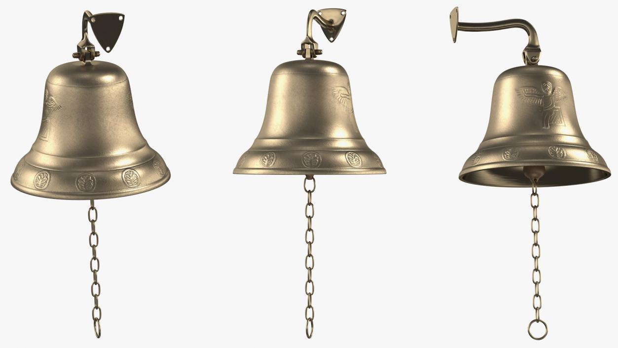 3D Cathedral Bells Collection 4 model