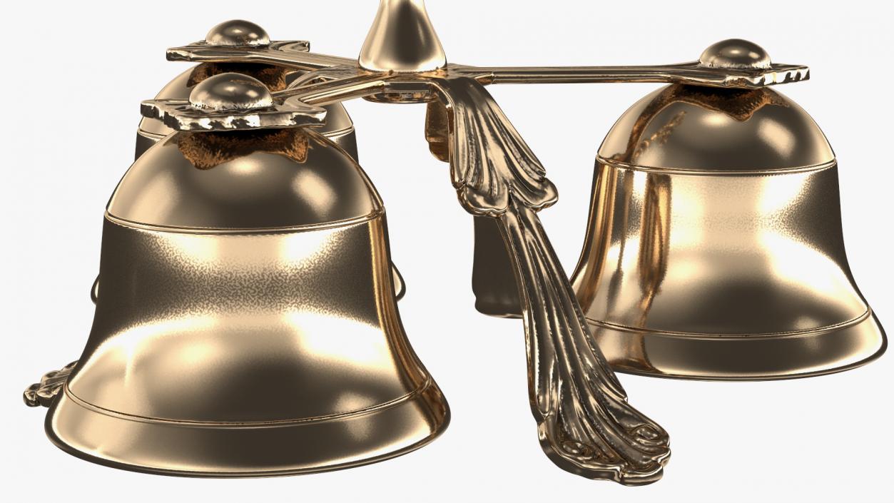 3D Cathedral Bells Collection 4 model