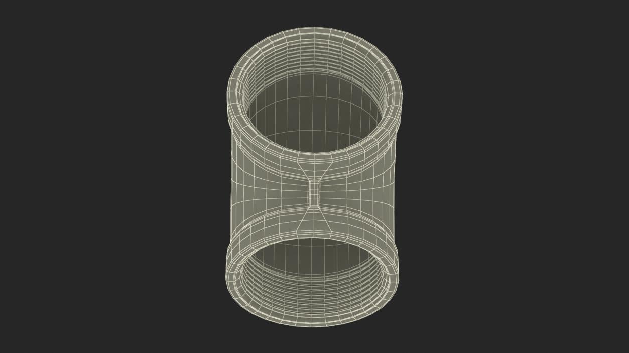 Fitting 90-Degree Elbow SS304 3D model