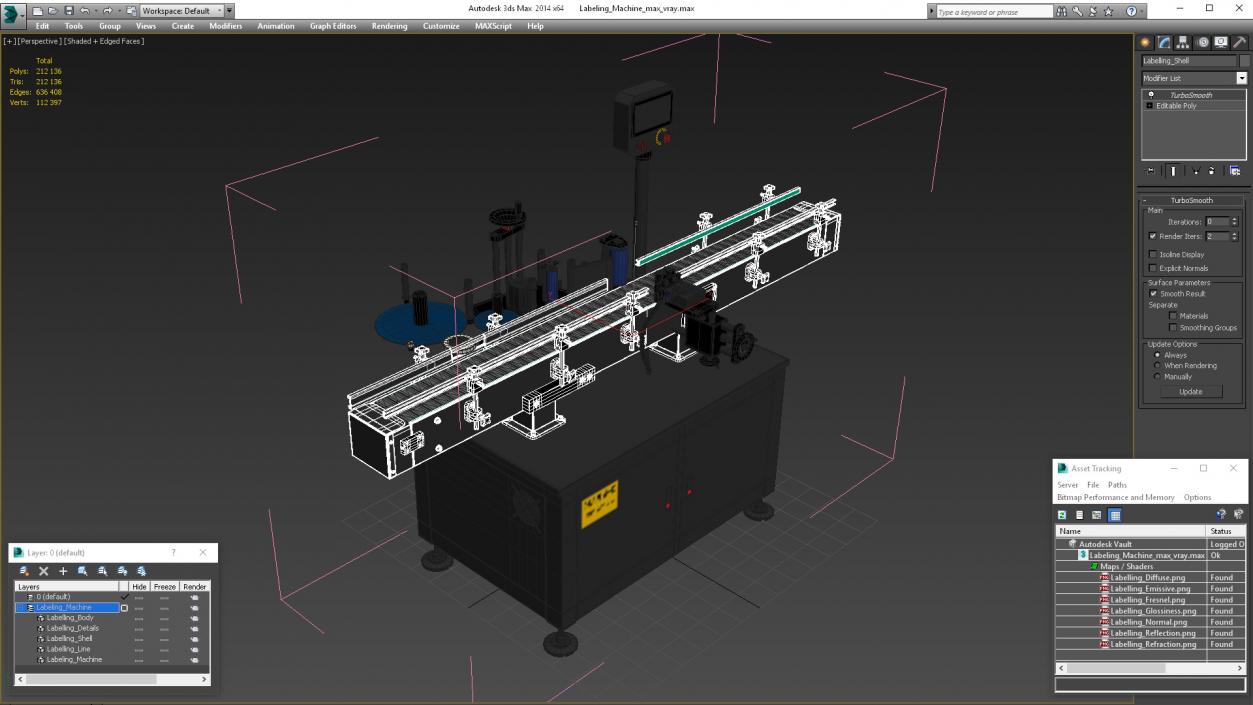 3D Labeling Machine