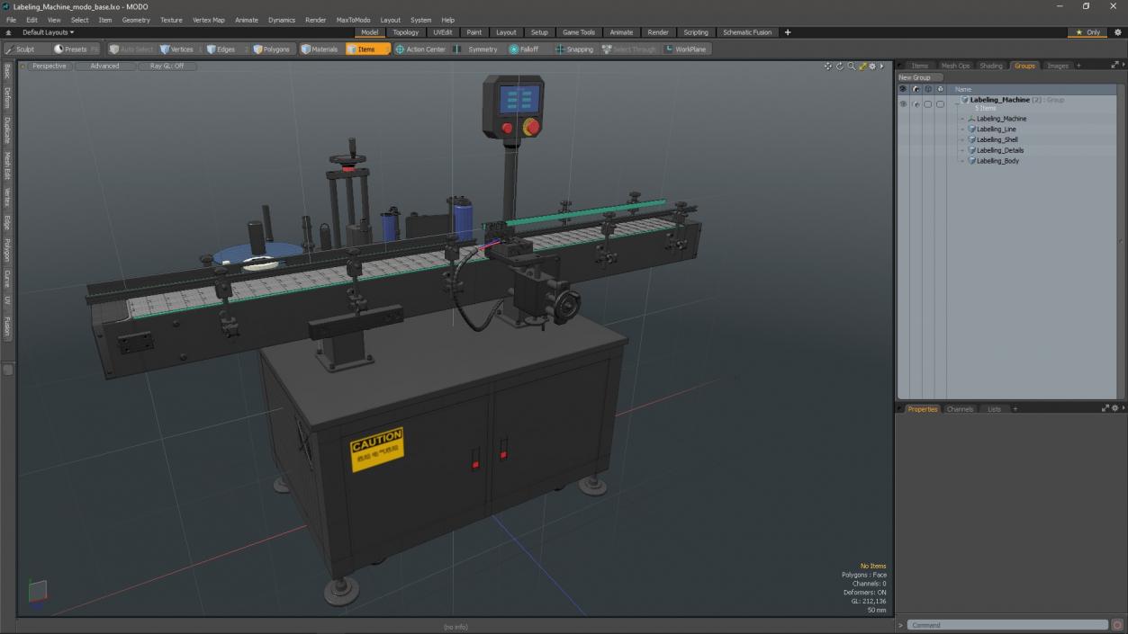 3D Labeling Machine