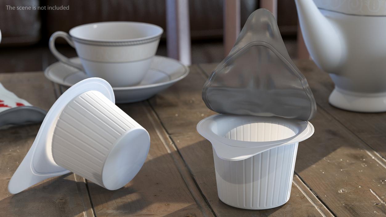 3D Used Food Containers Collection