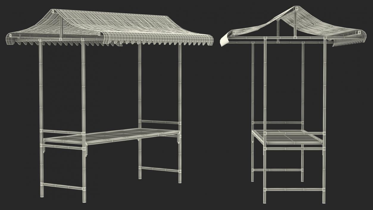 Market Stall 3D