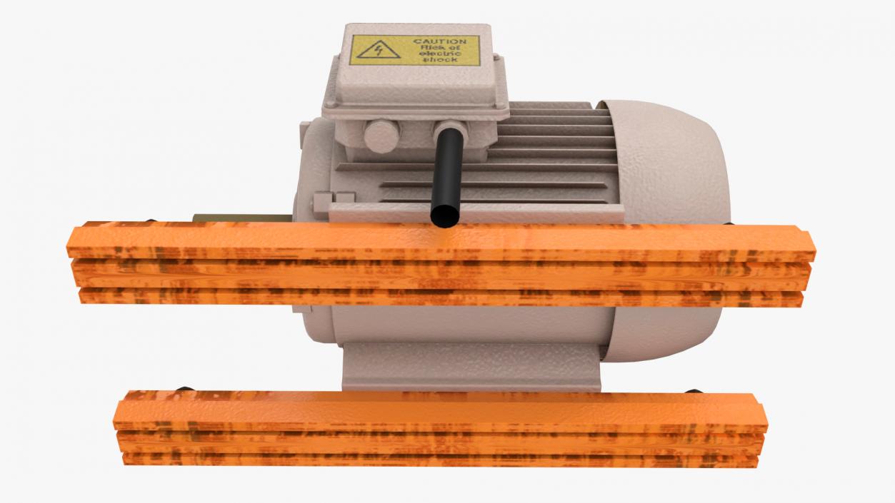 3D Single Phase Induction Motor model