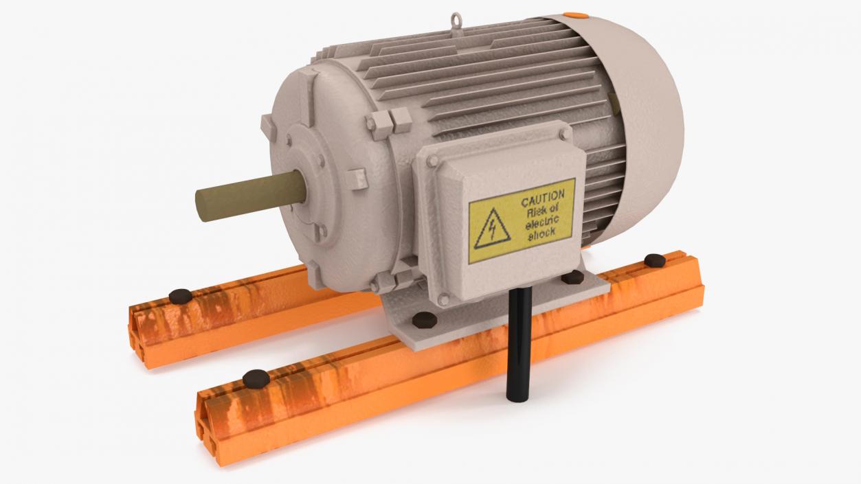 3D Single Phase Induction Motor model