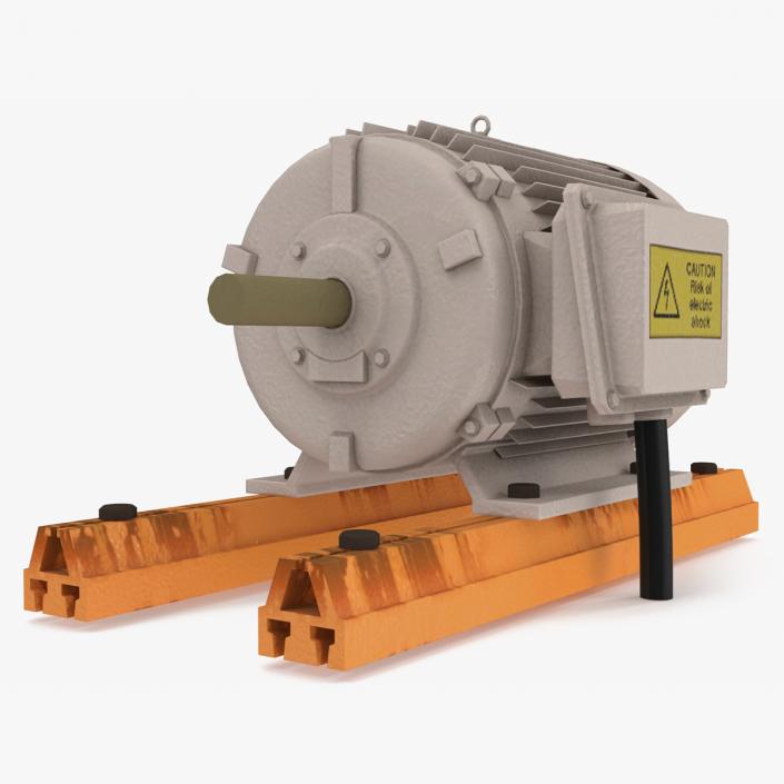 3D Single Phase Induction Motor model