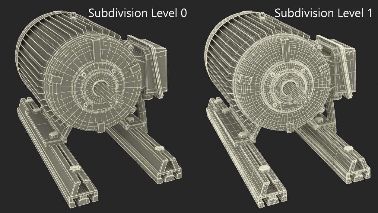 3D Single Phase Induction Motor model