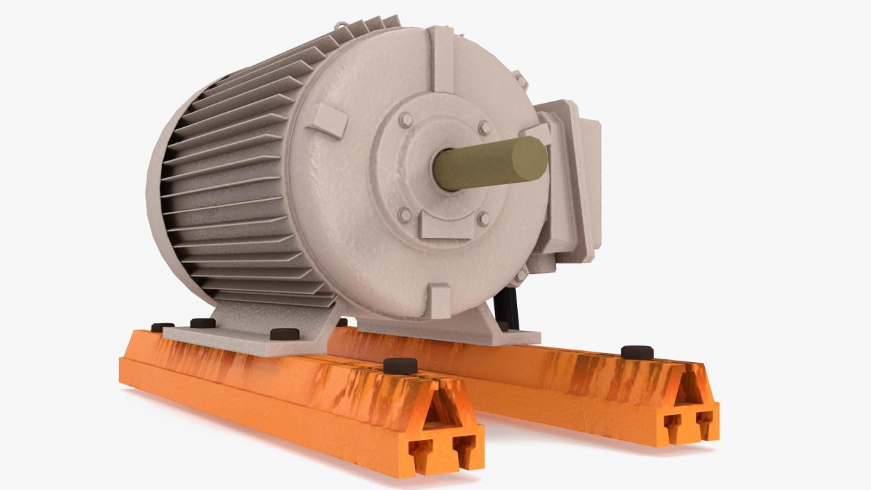 3D Single Phase Induction Motor model