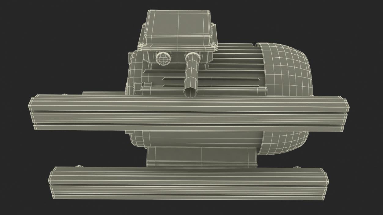 3D Single Phase Induction Motor model