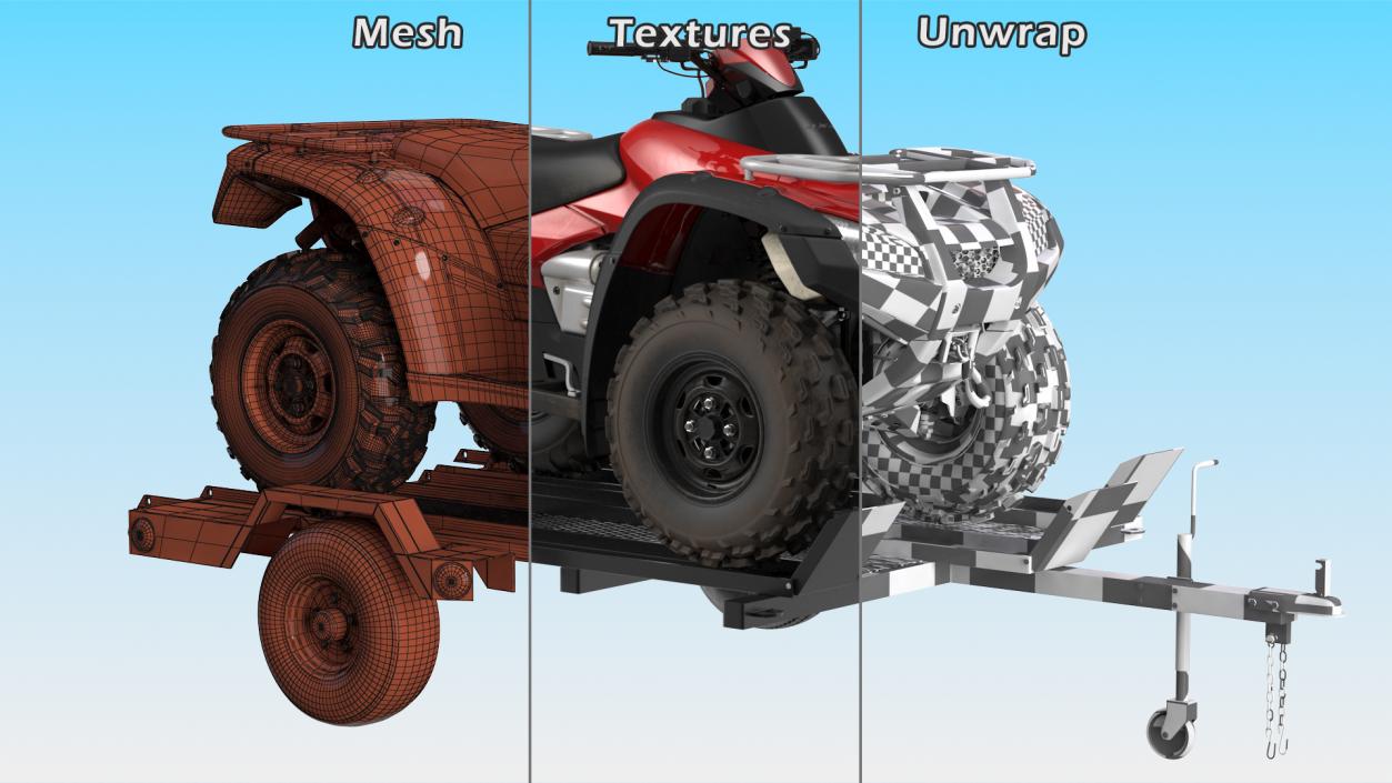 Trailers with Vehicle Collection 3D