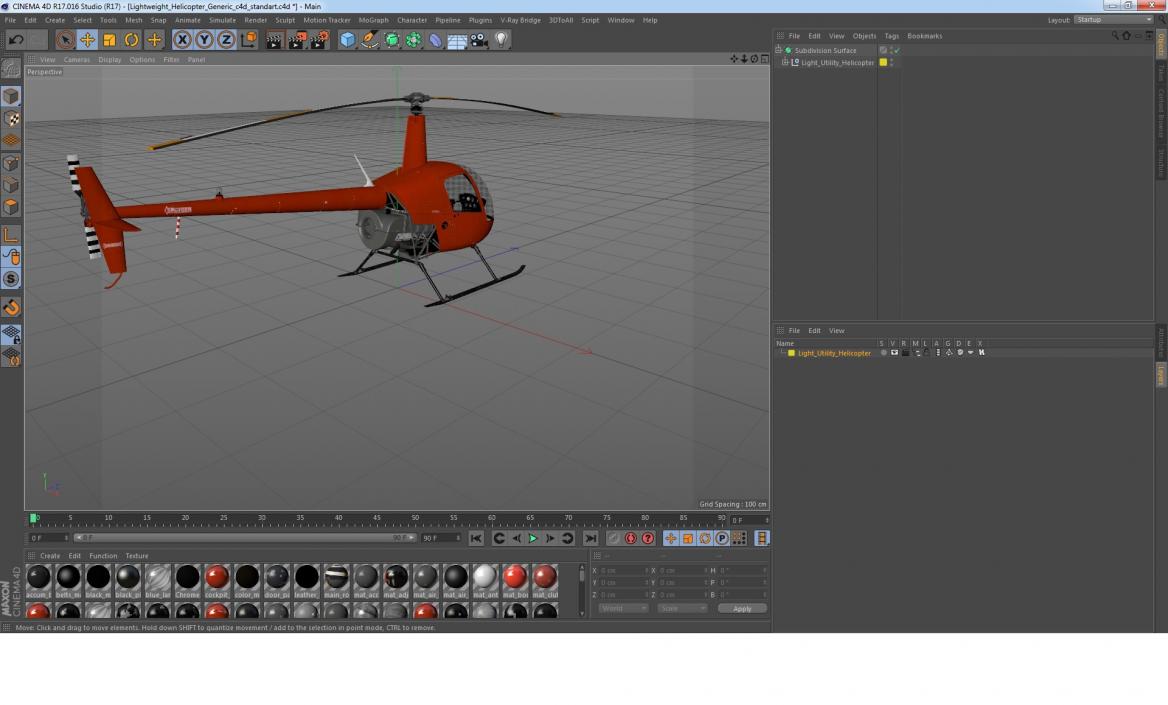 Lightweight Helicopter 3D