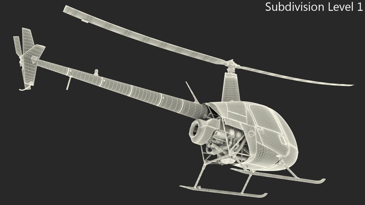 Lightweight Helicopter 3D