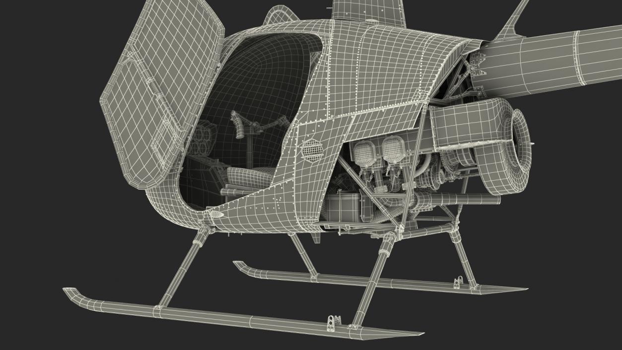 Lightweight Helicopter 3D