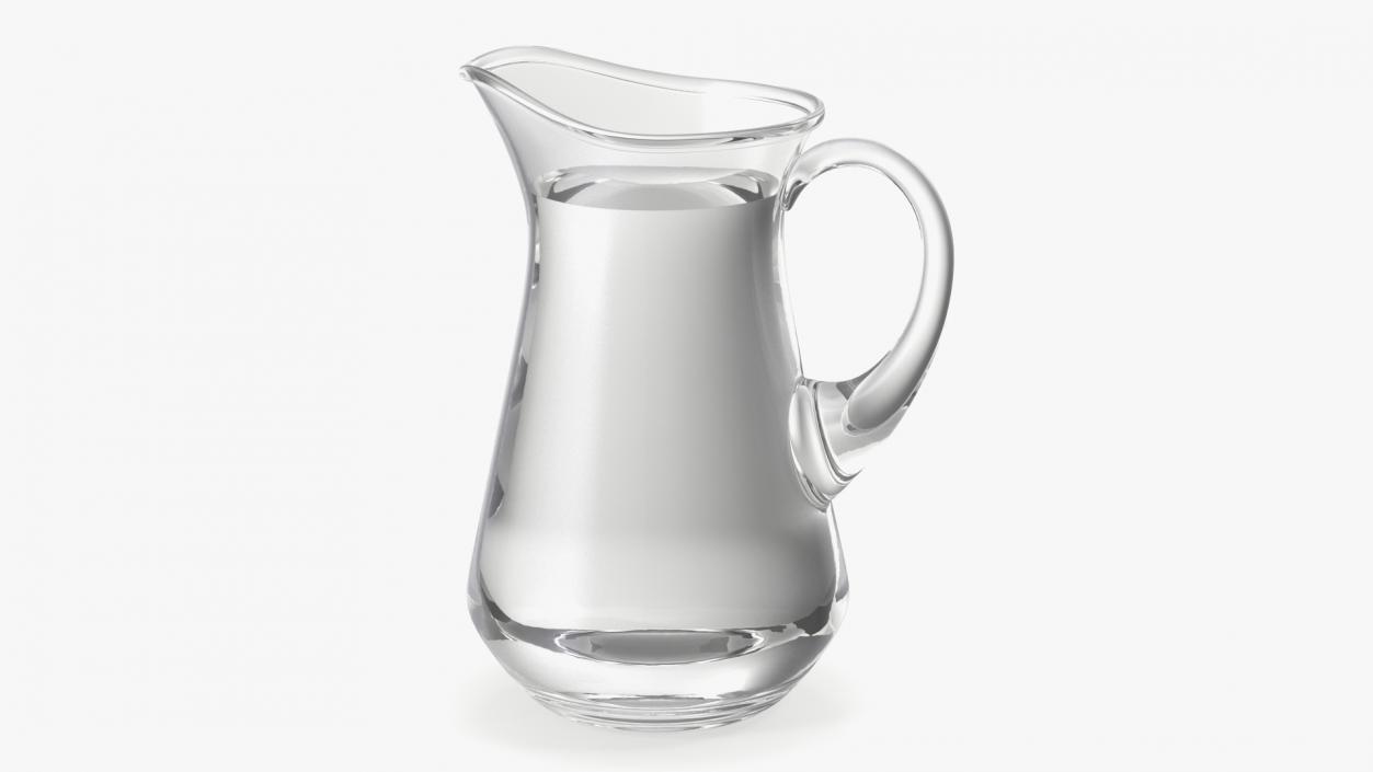 Glass Jugs With Water Collection 4 3D model