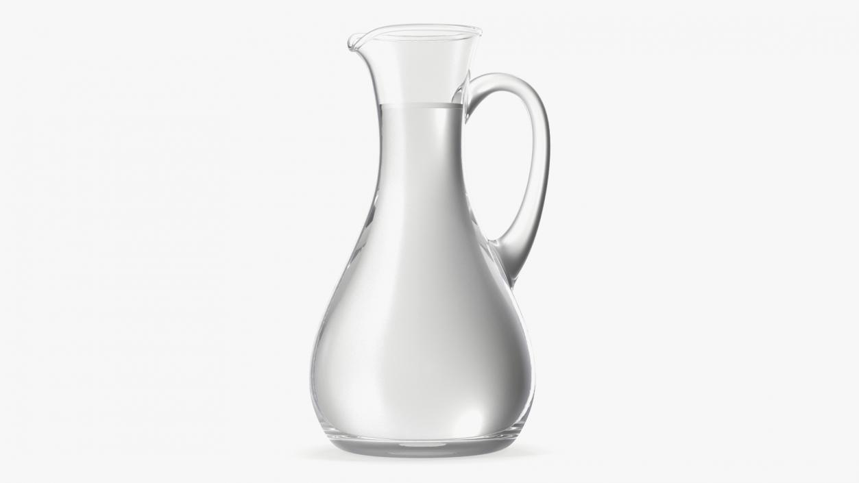 Glass Jugs With Water Collection 4 3D model