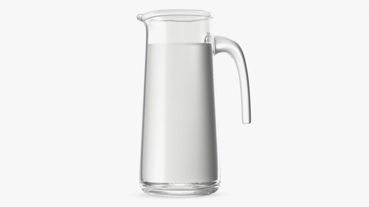 Glass Jugs With Water Collection 4 3D model