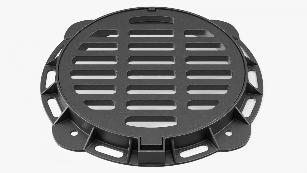 3D Sewer Manhole Cap New