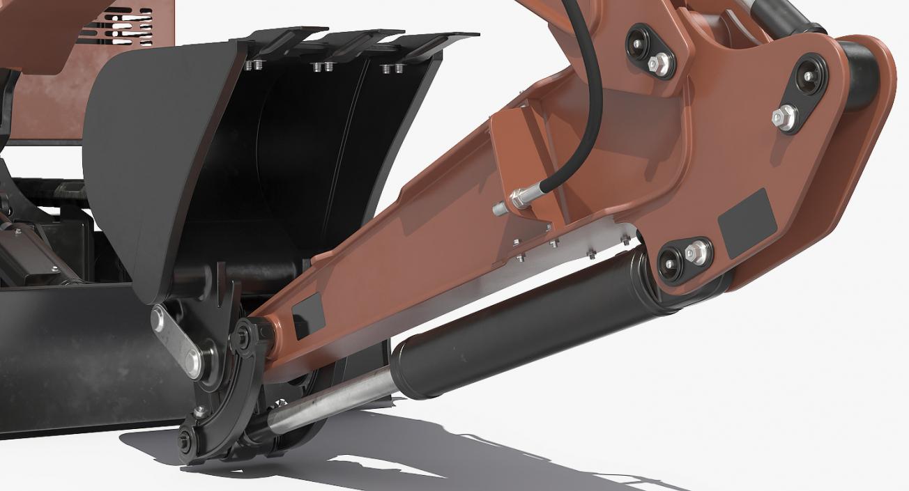 Mini Excavator Generic 3D