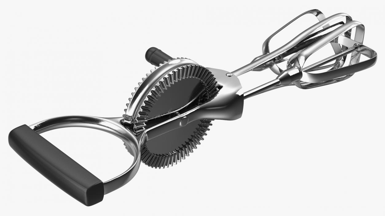 Handheld Egg Beater 3D model