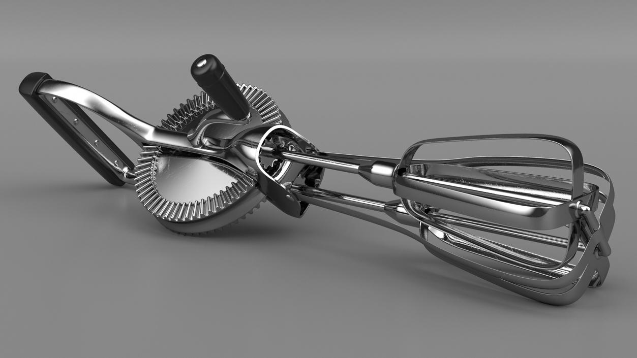 Handheld Egg Beater 3D model