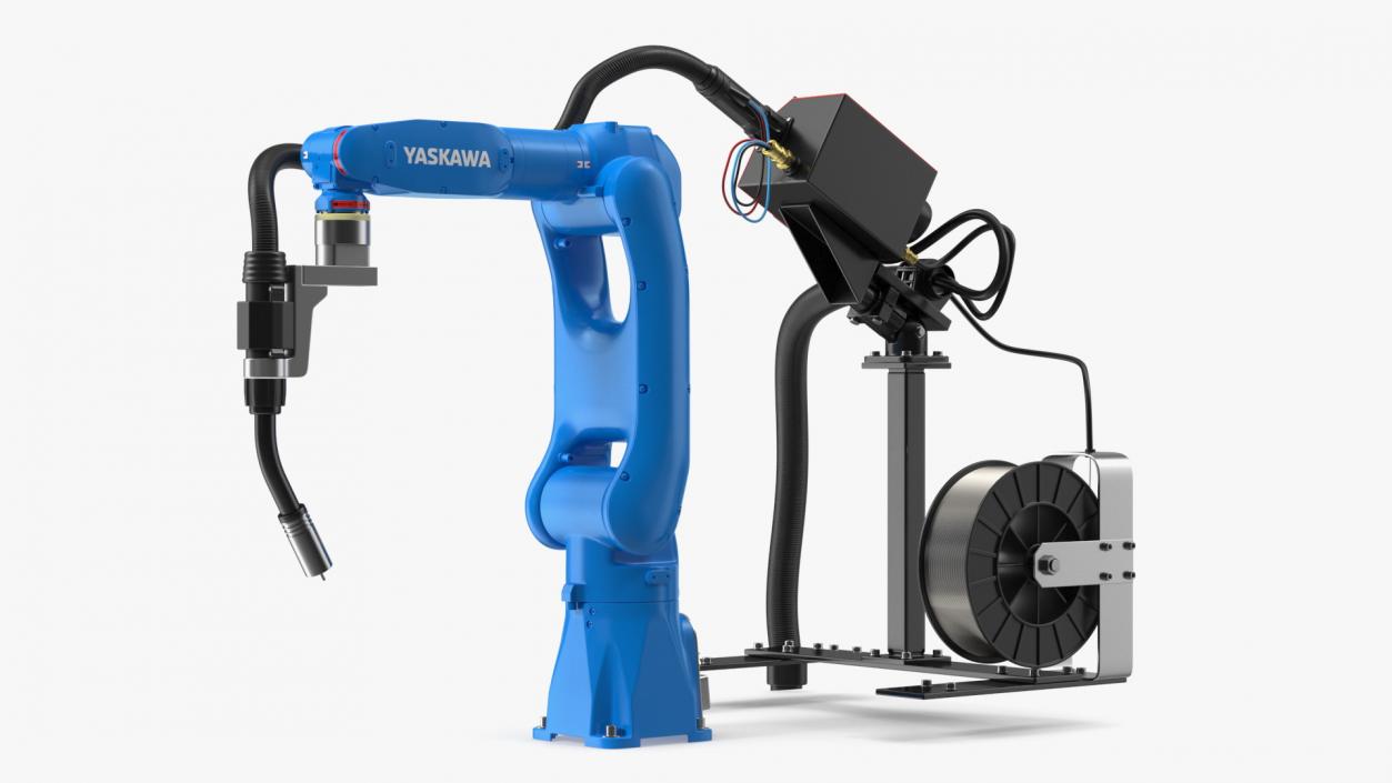 Yaskawa Motoman GP7 Robot with Welding Kit 3D