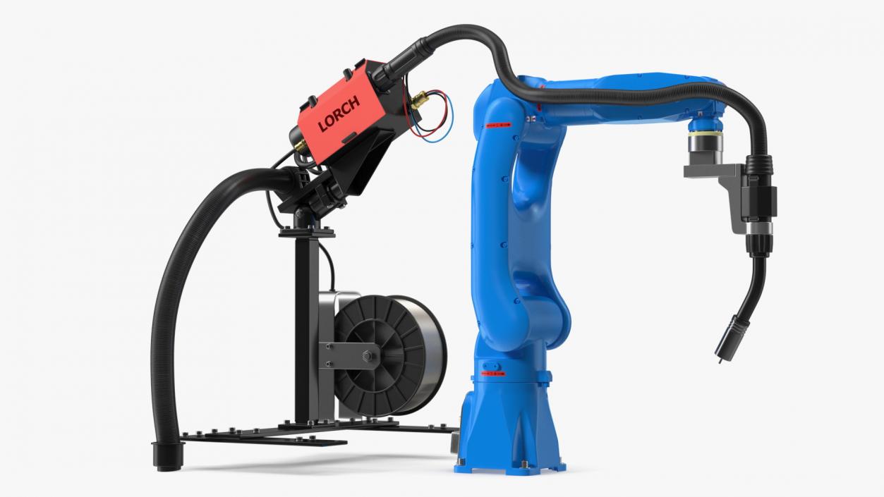 Yaskawa Motoman GP7 Robot with Welding Kit 3D