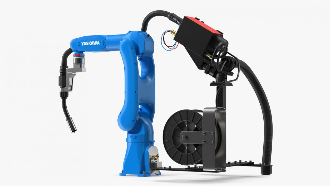 Yaskawa Motoman GP7 Robot with Welding Kit 3D