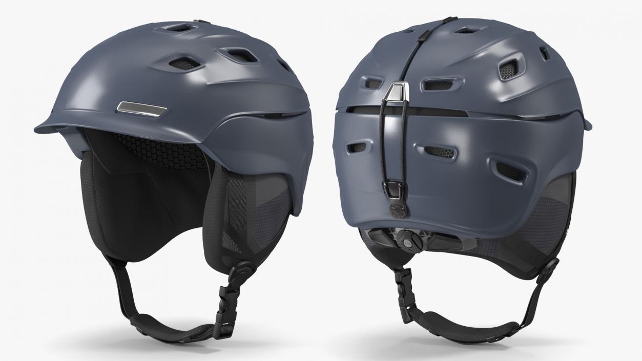 3D Snow Helmet Grey