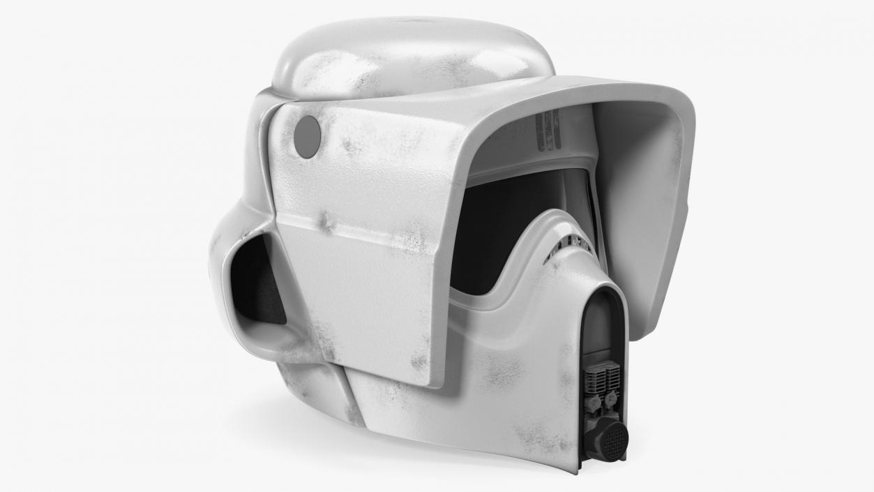 3D Star Wars Biker Scout Trooper Helmet