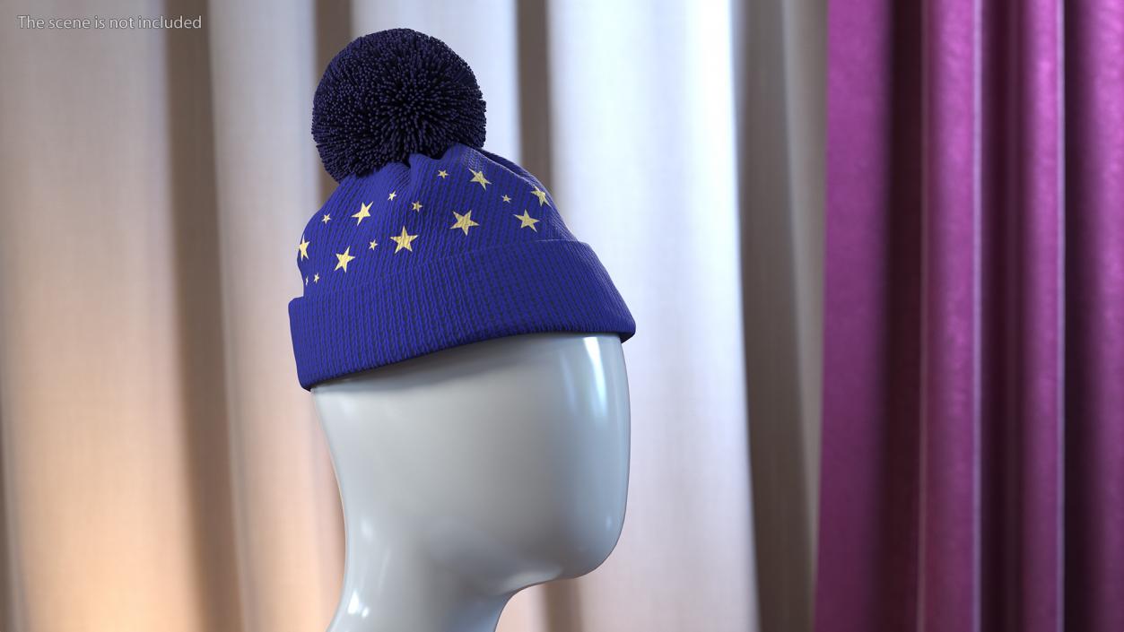 Winter Hats Collection 2 3D model