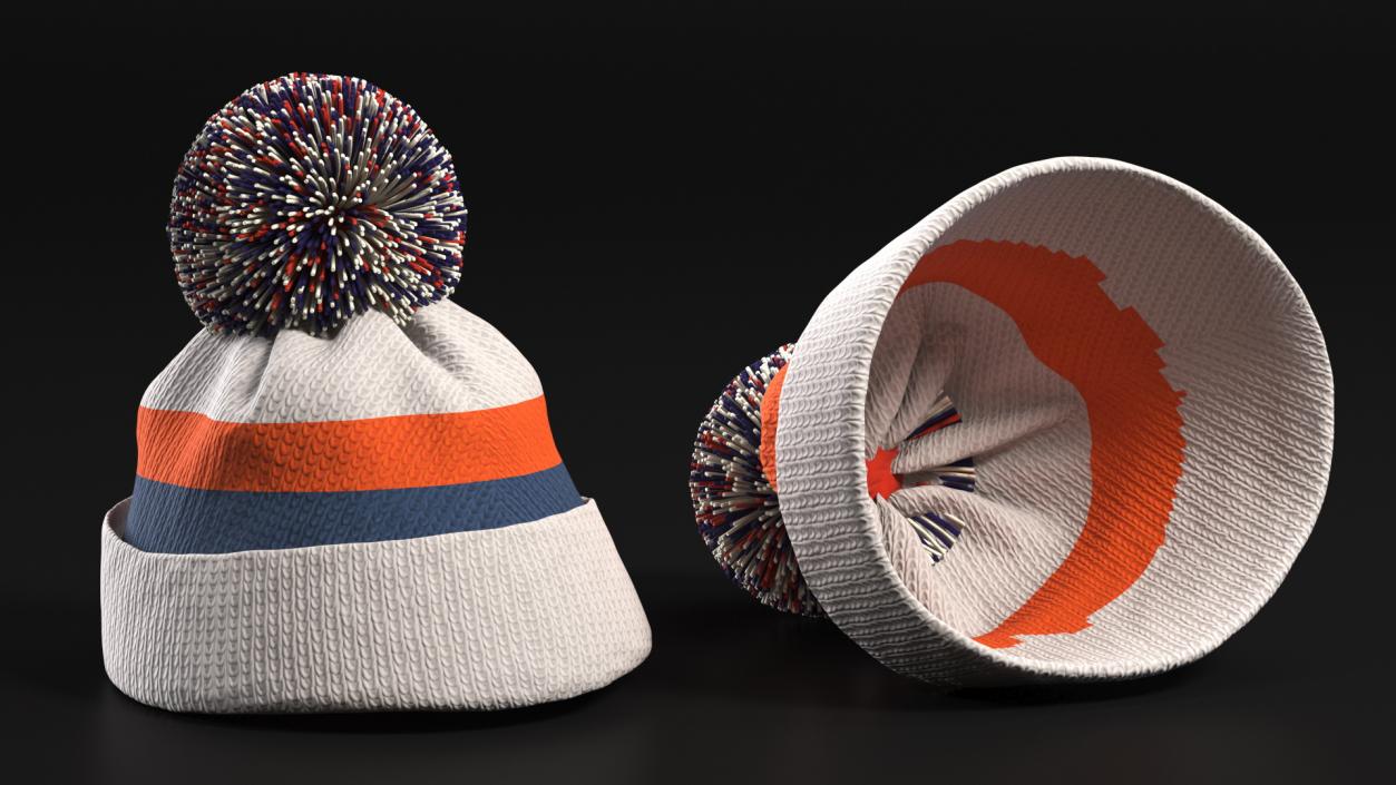 Winter Hats Collection 2 3D model