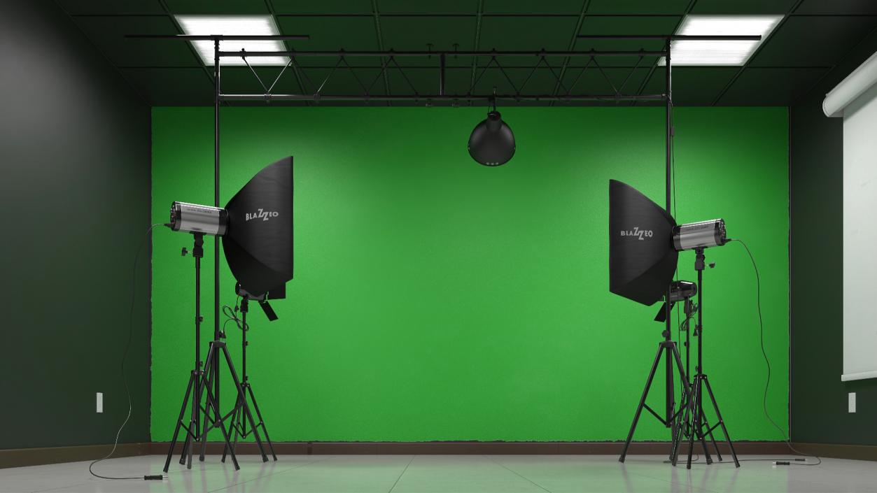 Professional Photo Studio Set Up 3D