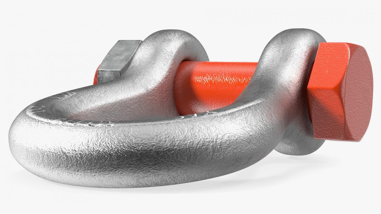 3D Anchor Shackle Orange Bolt