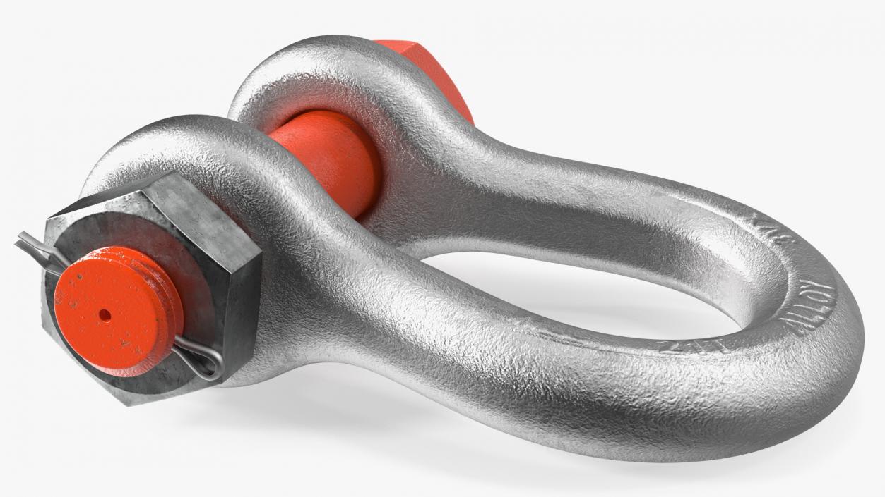 3D Anchor Shackle Orange Bolt