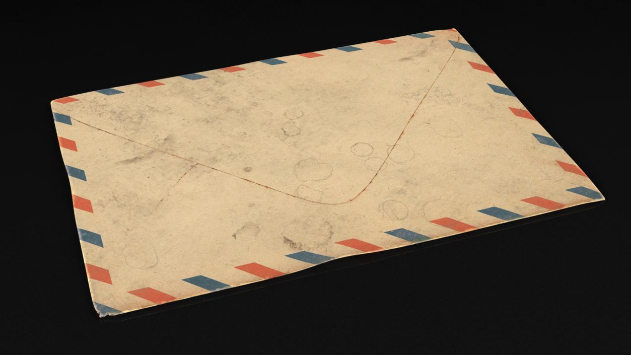 3D model Old Paper Envelopes Collection