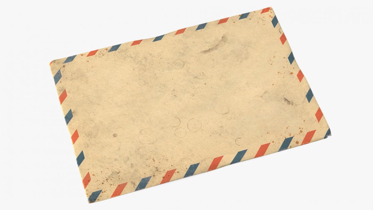 3D model Old Paper Envelopes Collection