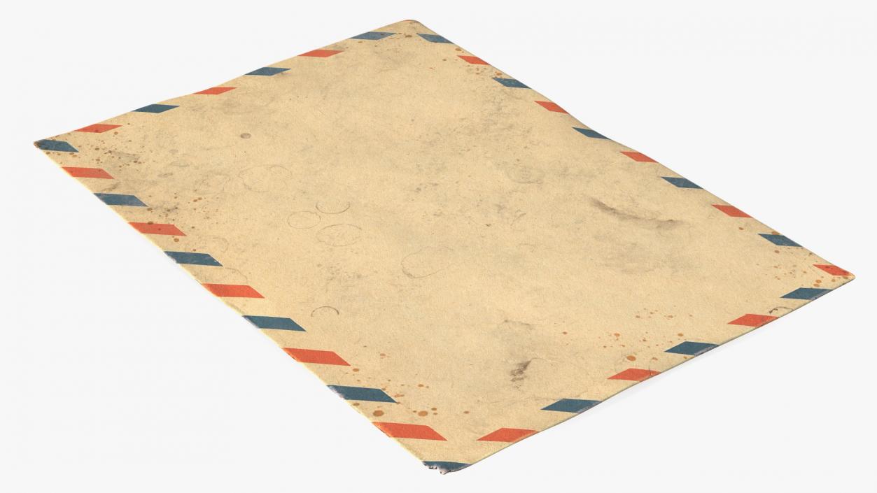 3D model Old Paper Envelopes Collection