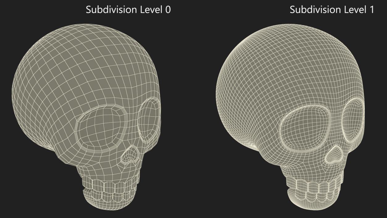 3D Emoji Skull 2 model