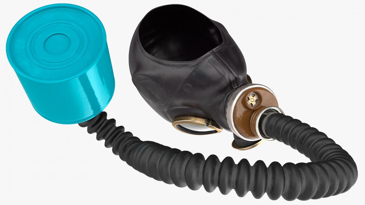 3D Military Gas Mask GP5 with Hose