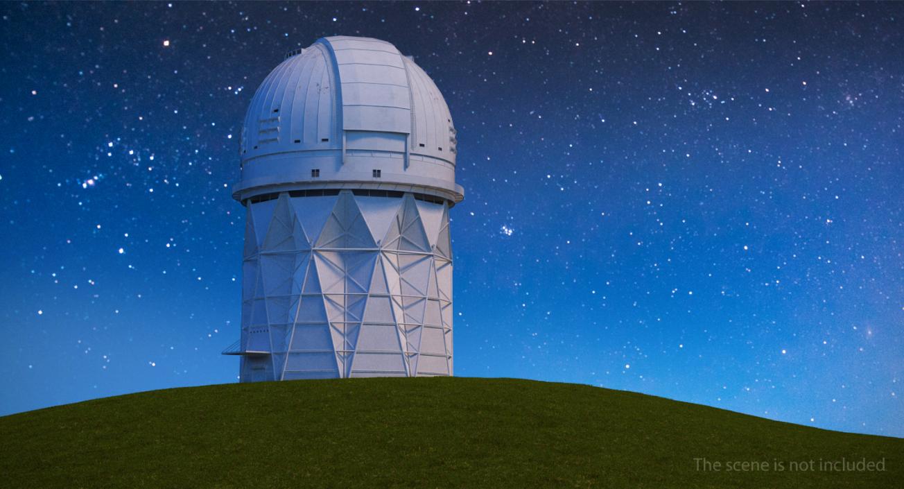 Kitt Peak National Observatory Building 3D model