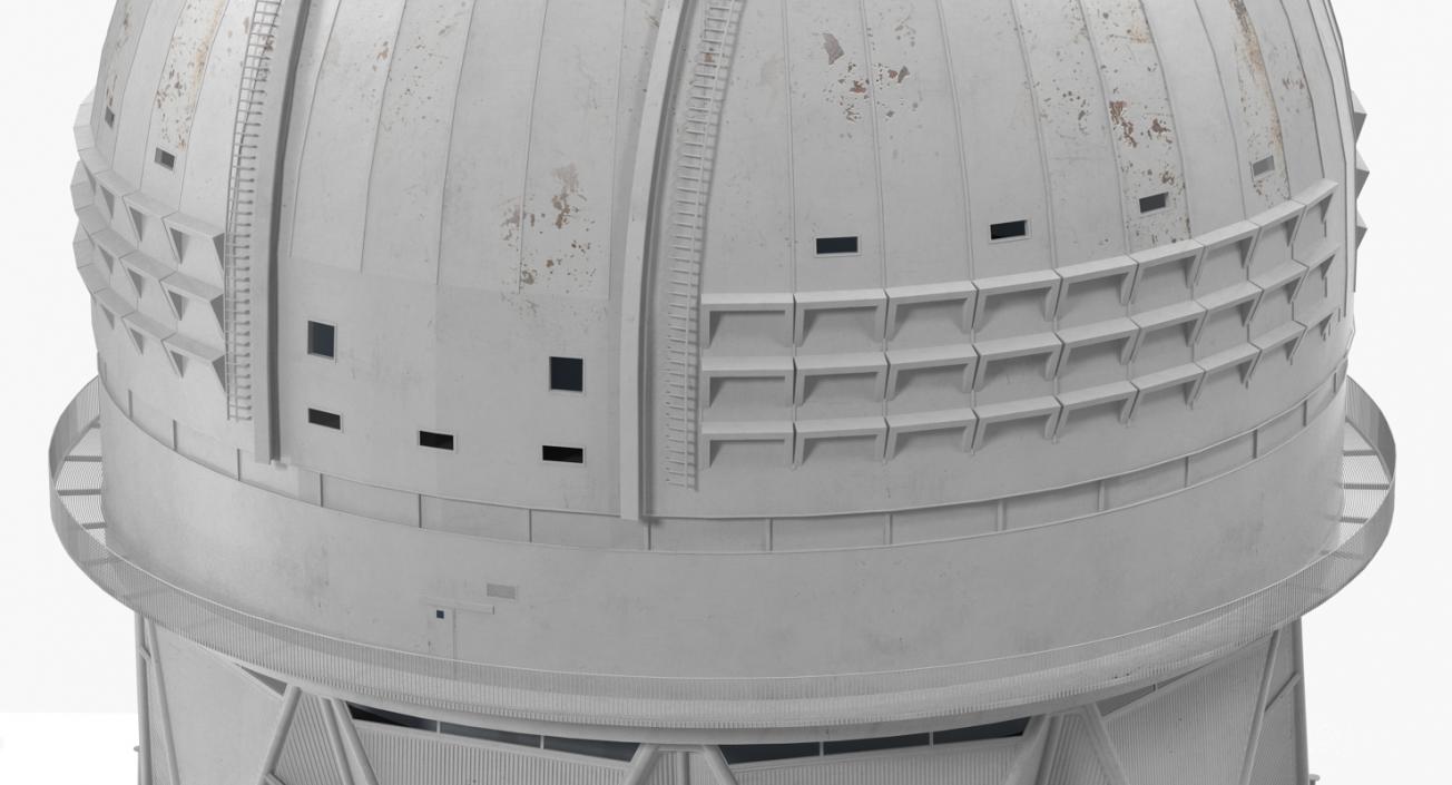 Kitt Peak National Observatory Building 3D model