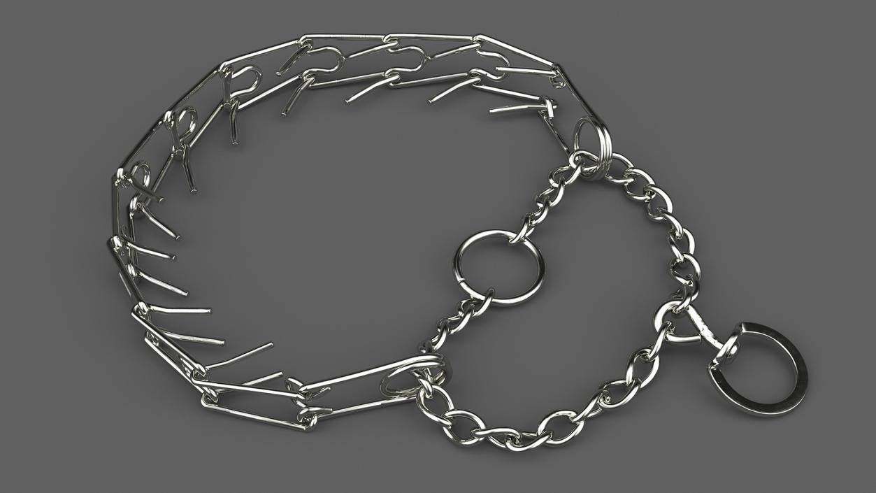 3D Pinch Prong Collar model